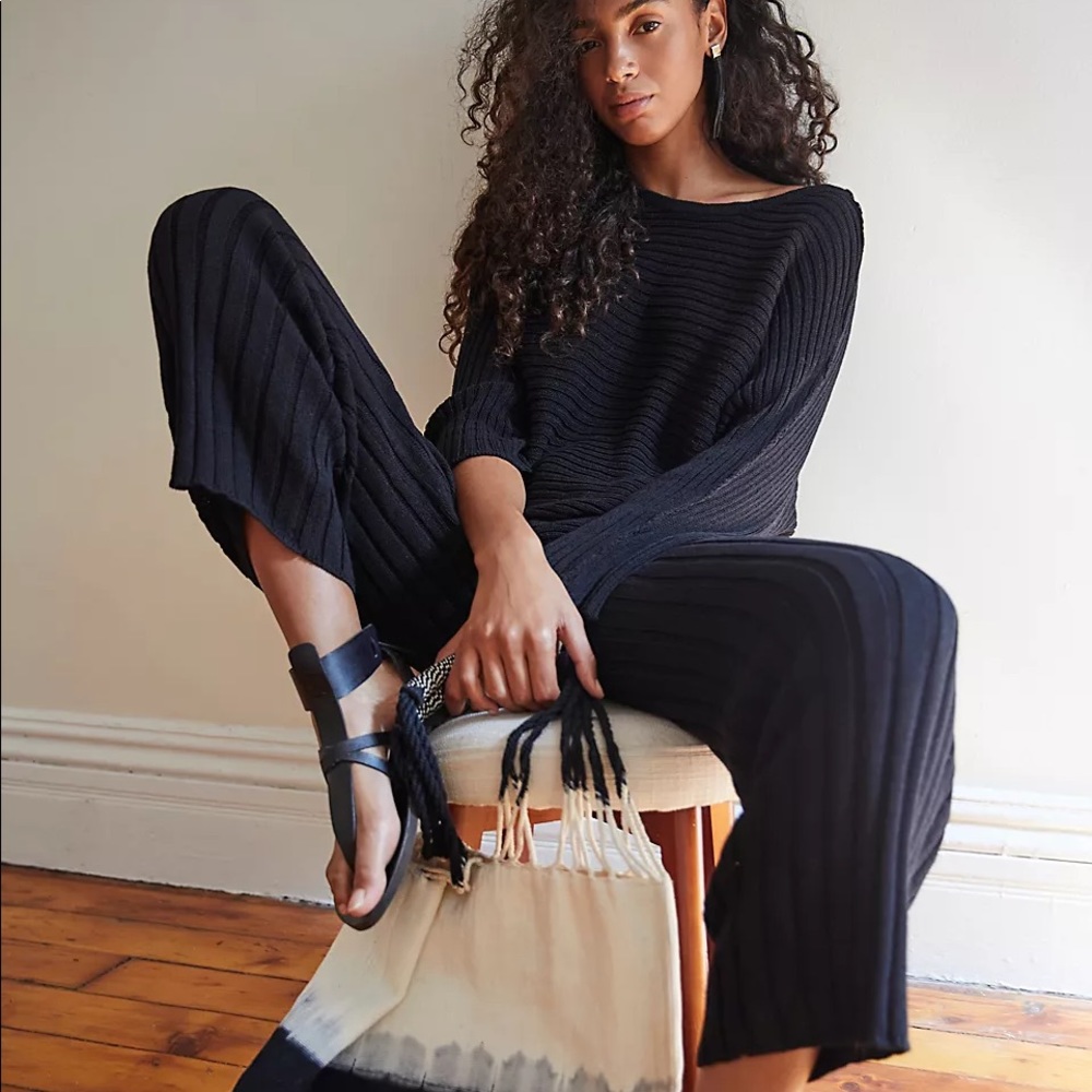 Free People Imogen Sweater & Pant Coord Set M